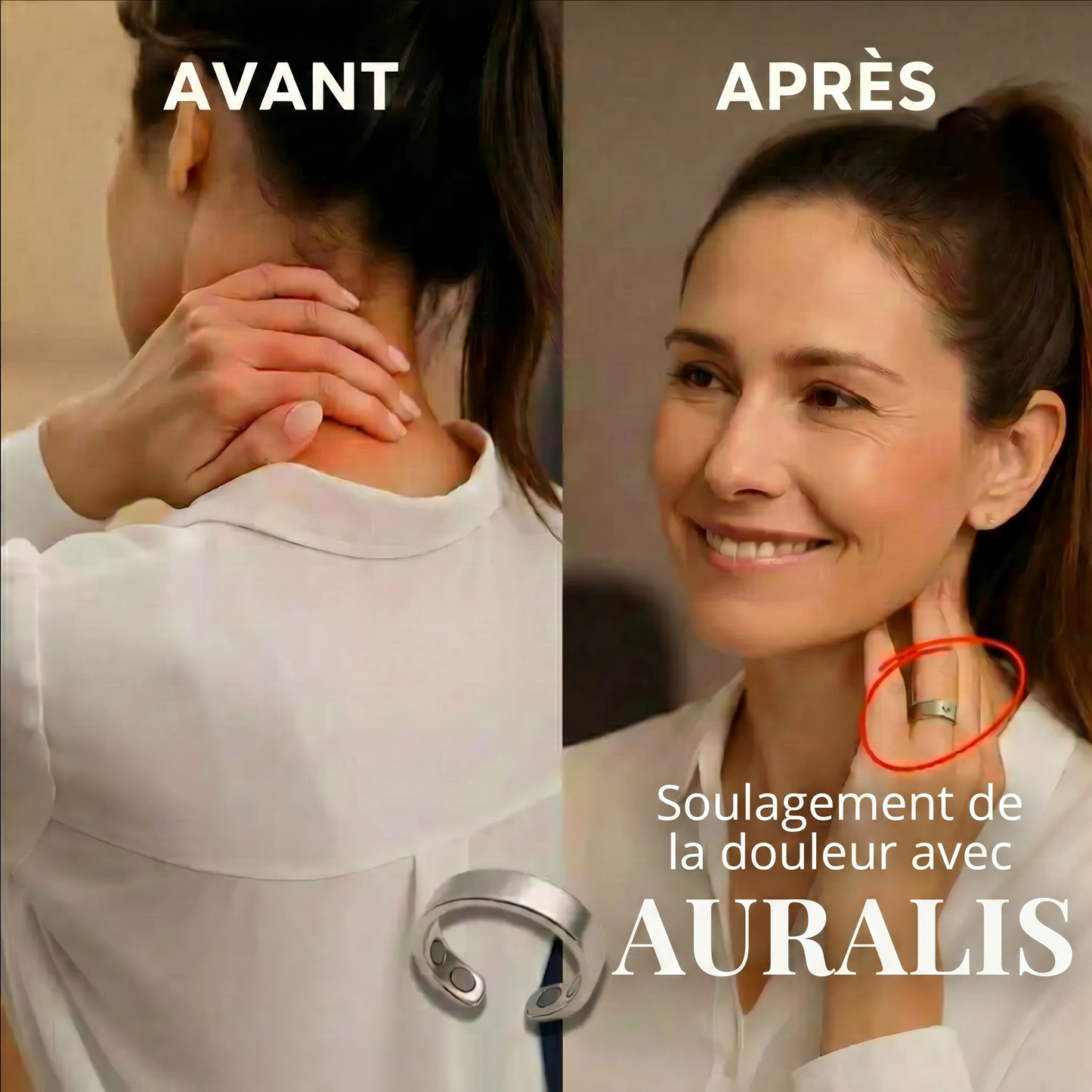 Auralis™ • Bague Magnétique Minceur