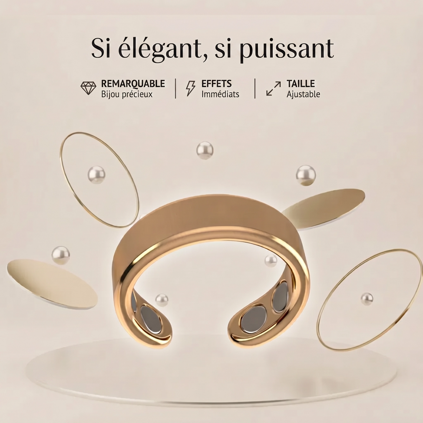 Auralis™ • Bague Magnétique Minceur